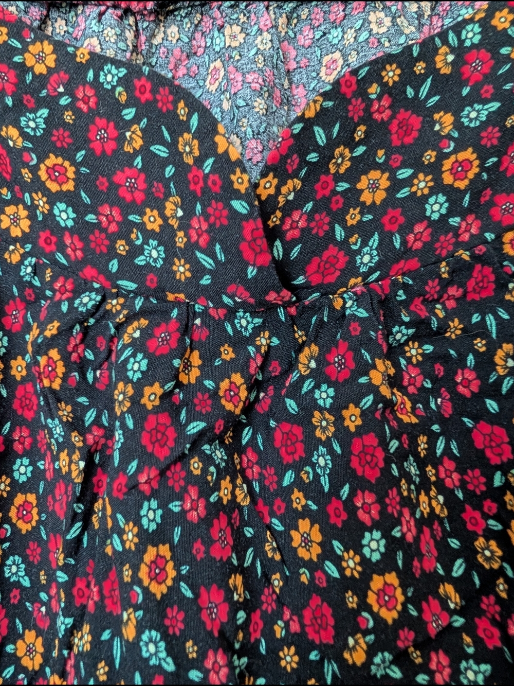 Ekouaer Colorful Floral Maxi Dress Muumuu with Pockets 2XL - Picture 4 of 9